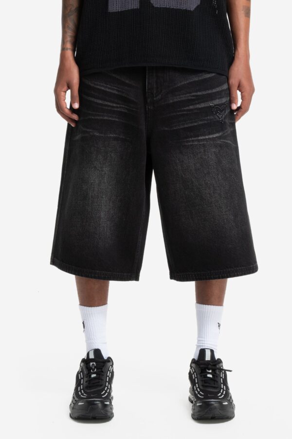 RamatiA Black Distinctive Jorts – Modern Urban Fit - Image 3