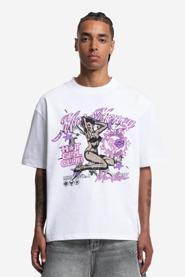 RamatiA White Hot Girl Tee – Trendy & Comfortable Fit - Image 3