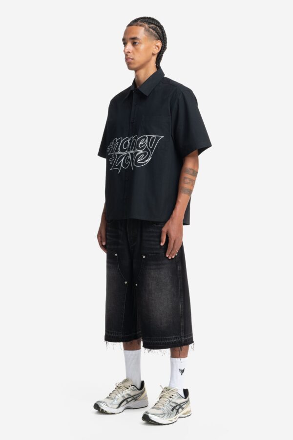 ramatia Plus Summer Shirt – Sleek Black Button-Up for Warm Days - Image 4