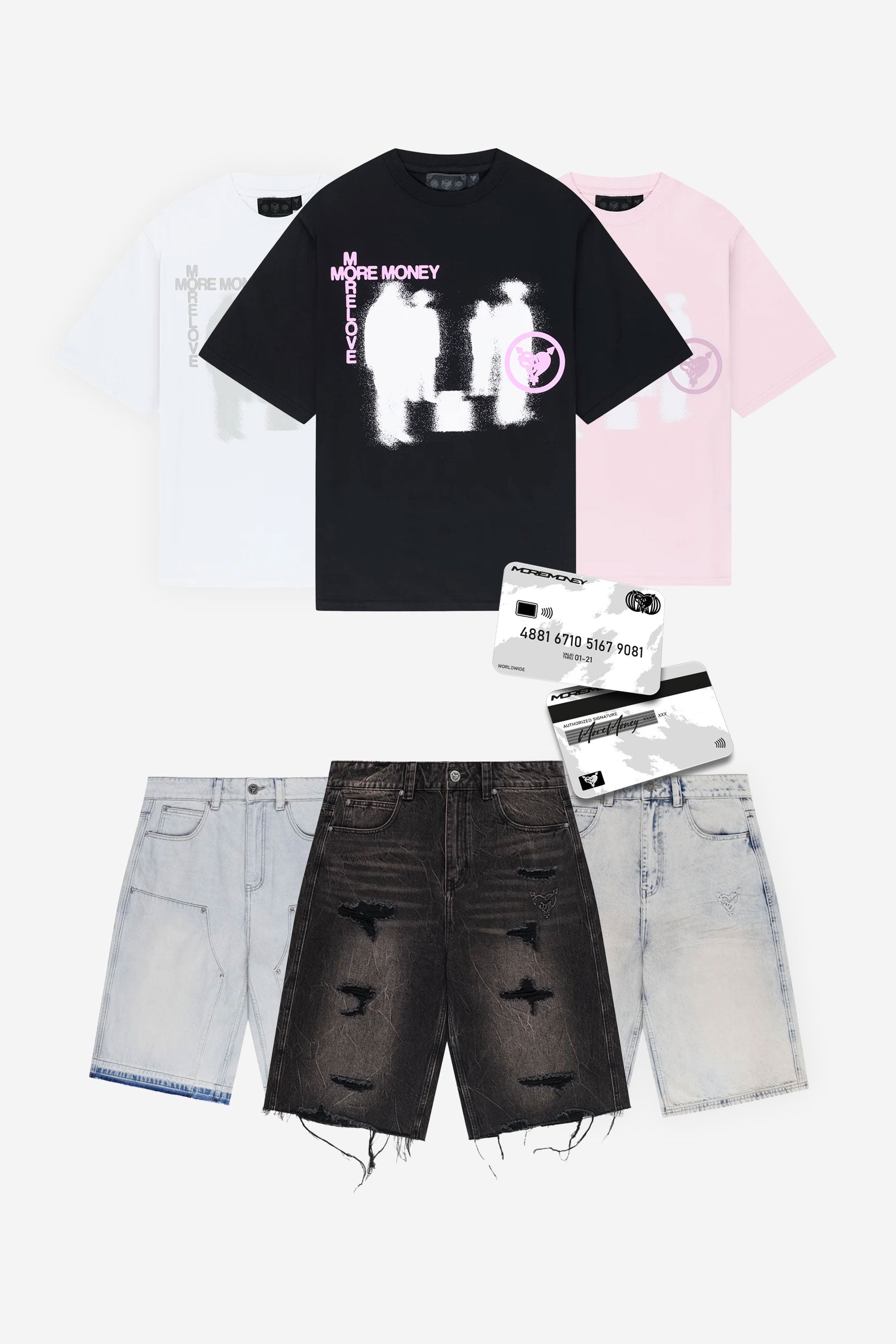 ramatia Lost Bond Tee & Distressed Jorts Set – Plus Free Gift Card