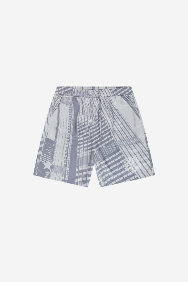 ramatia Satin Shorts – Soft & Elegant White Lounge Shorts