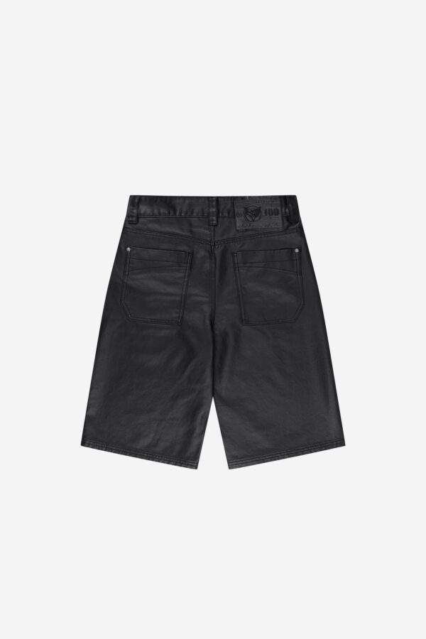 RamatiA Black Coated Jorts – Distinctive Street Style - Image 6