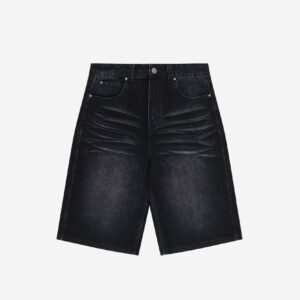 RamatiA Black Distinctive Jorts – Modern Urban Fit