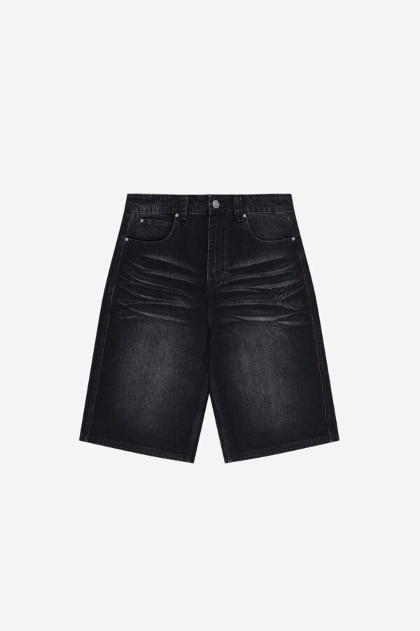 RamatiA Black Distinctive Jorts – Modern Urban Fit