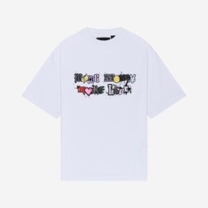 RamatiA White Varsity Tee – Classic Athletic Style