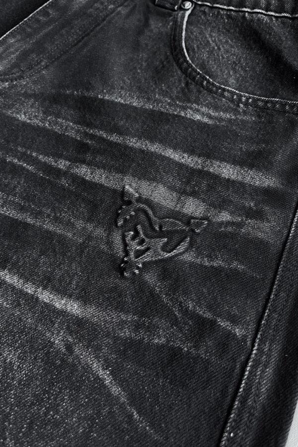 RamatiA Black Distinctive Jorts – Modern Urban Fit - Image 7
