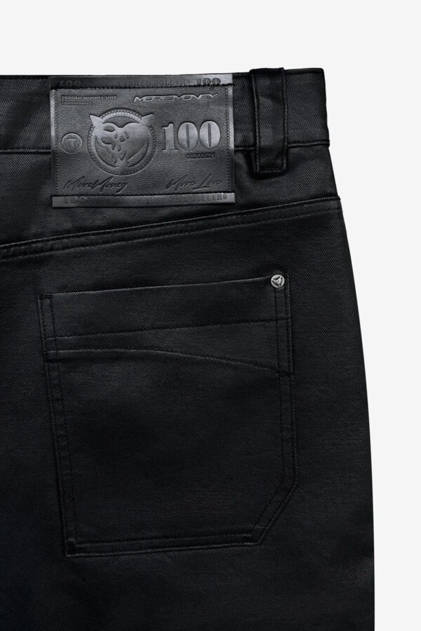 RamatiA Black Coated Jorts – Distinctive Street Style - Image 9