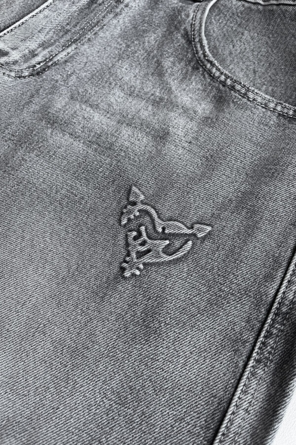 RamatiA Grey Distinctive Jorts – Casual Urban Style - Image 7